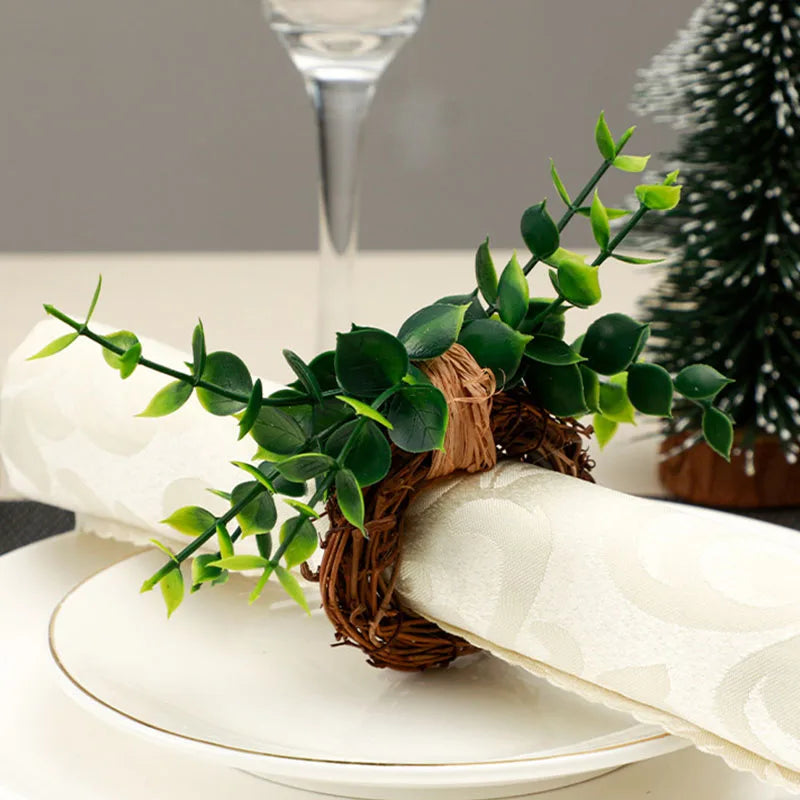 1PC Christmas Napkin Ring Holders
