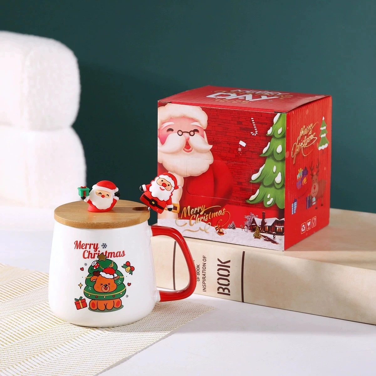 Christmas Gift Ceramic Mug Set