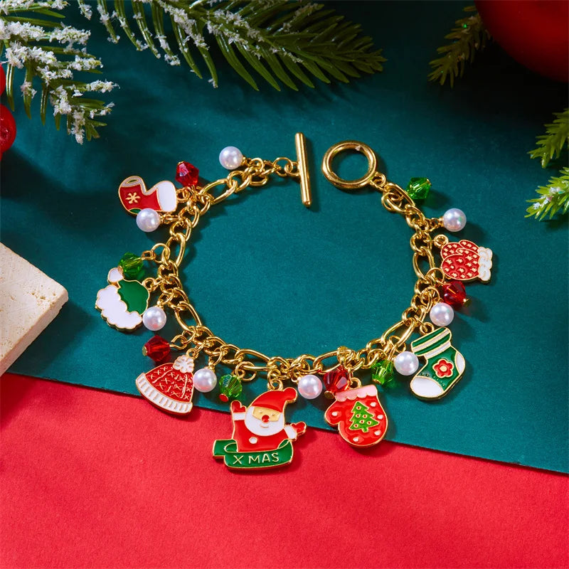 Christmas Charm Bracelets