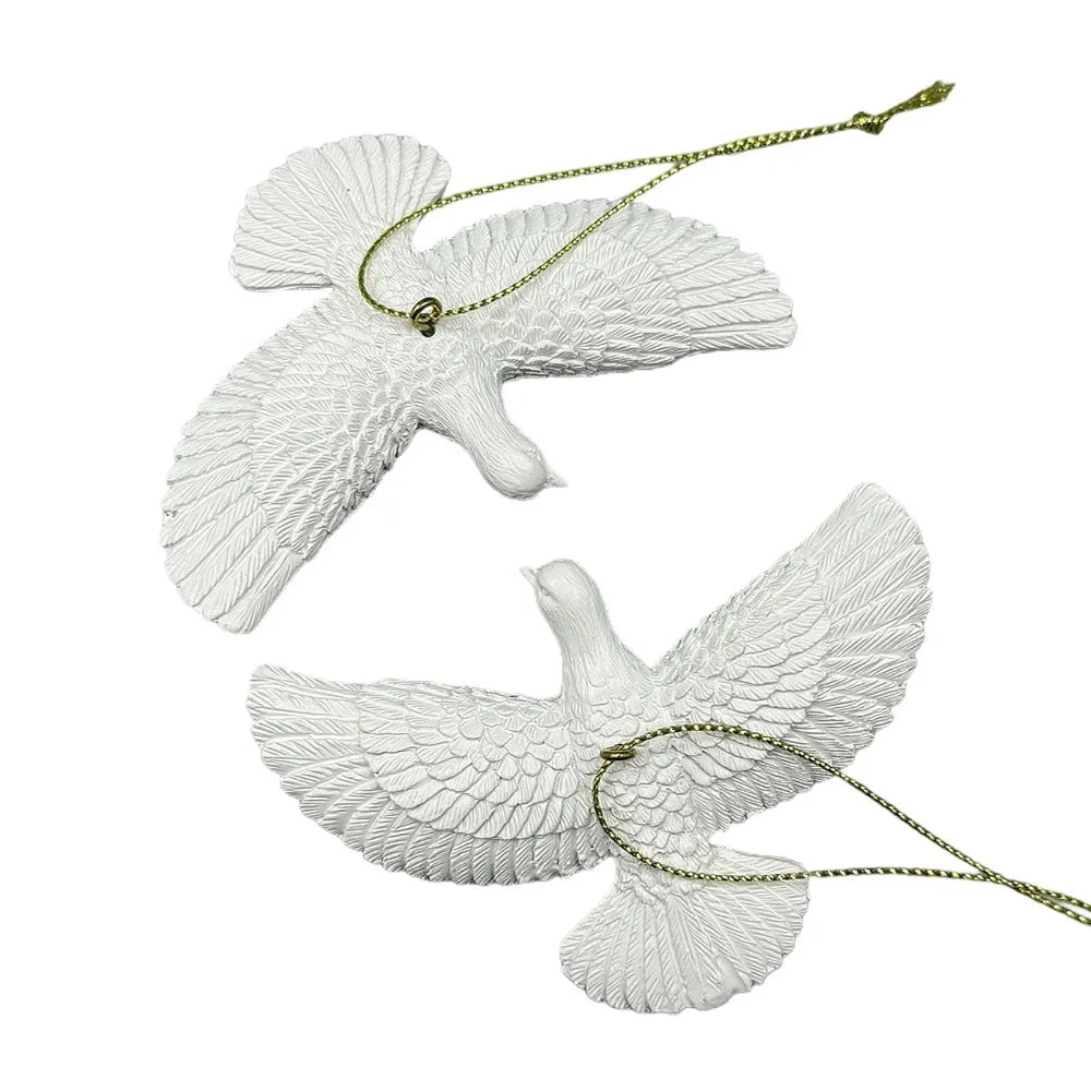 1/2 PCS Friendship Doves Christmas Ornament