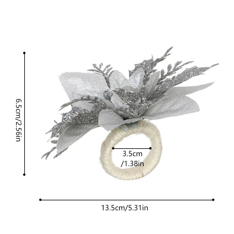 1PC Christmas Napkin Ring Holders
