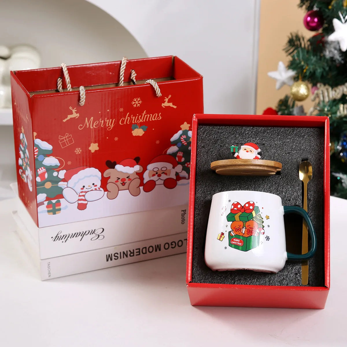 Mug with Warmer Gift Box