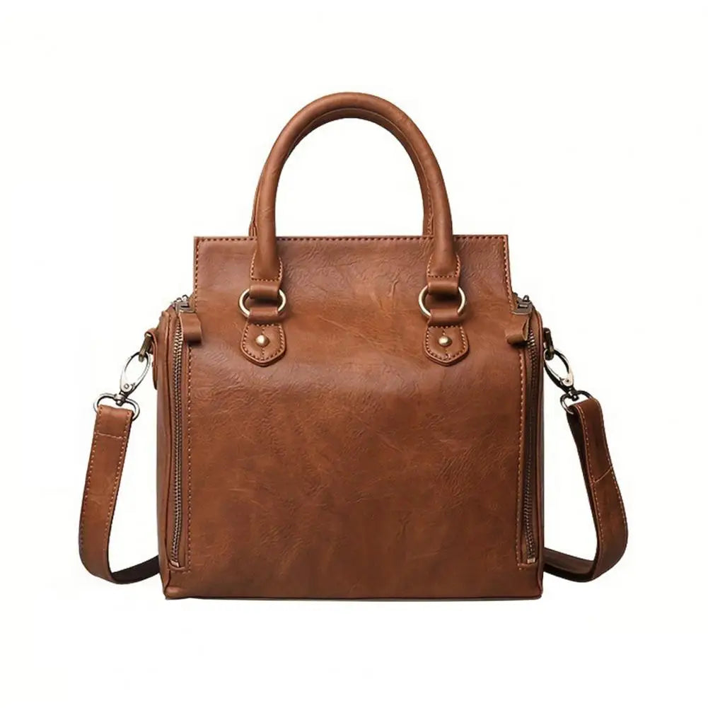 Multi-layer Tote Bag with Removable Strap