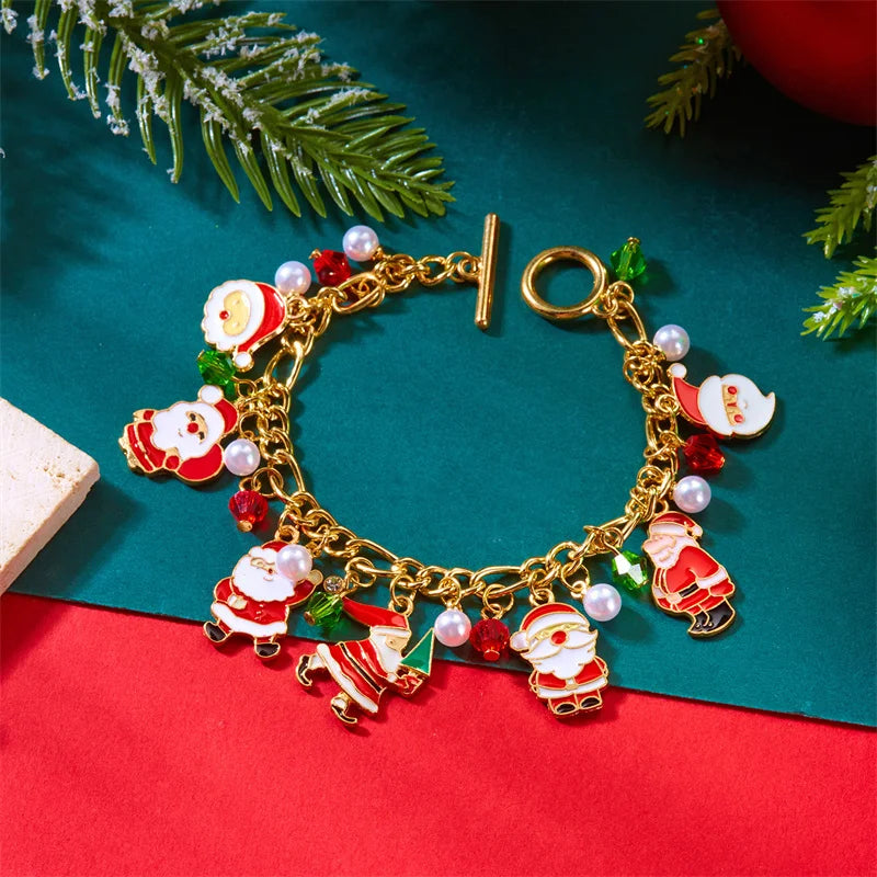 Christmas Charm Bracelets