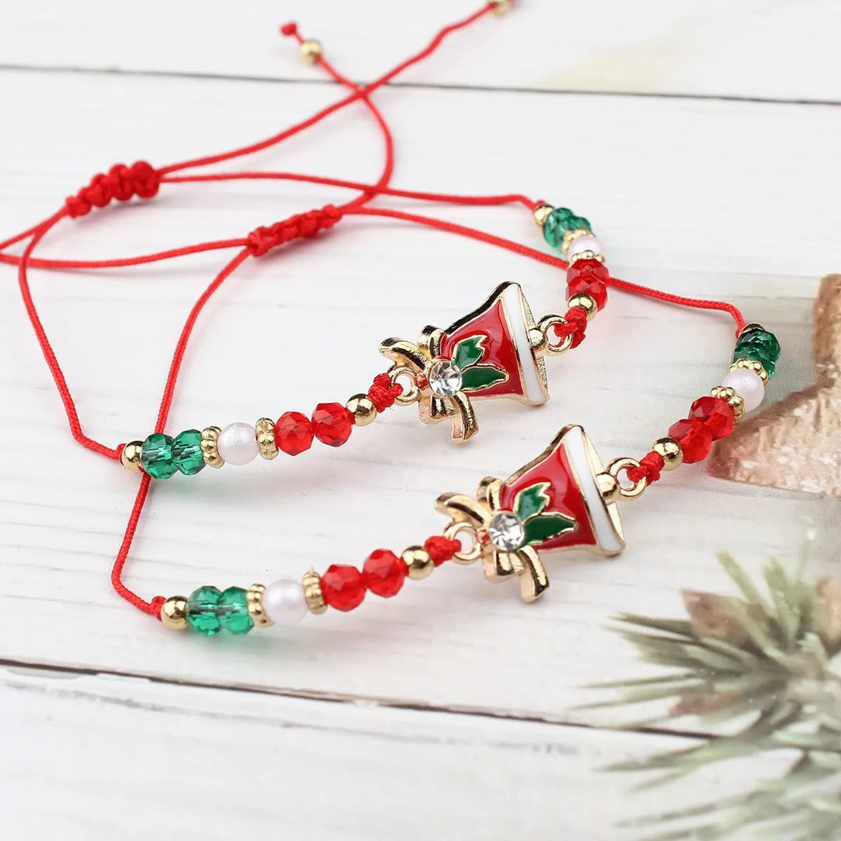1/6/12pcs Christmas Charm Bracelet