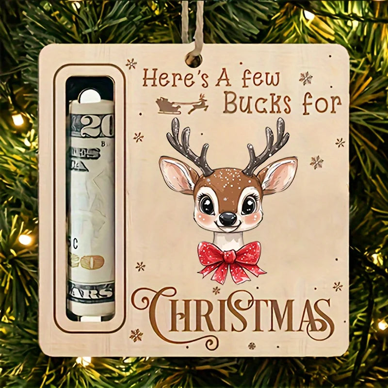 4pcs/set Christmas Money Clips