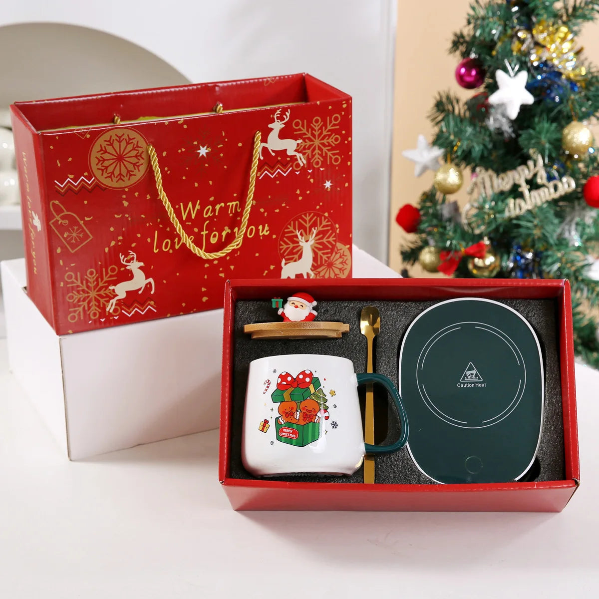 Mug with Warmer Gift Box