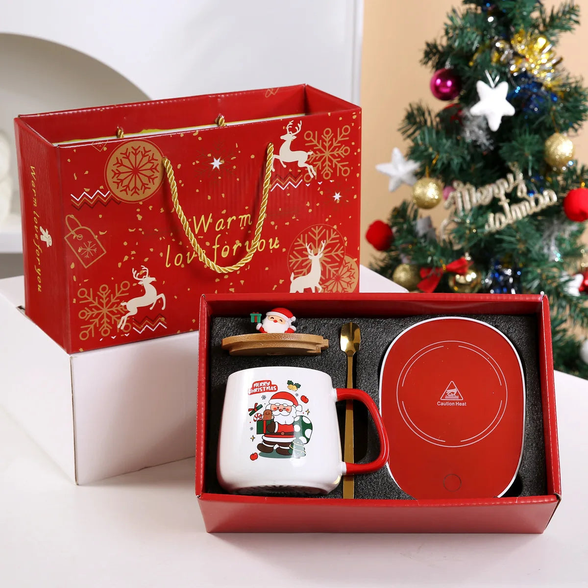 Mug with Warmer Gift Box