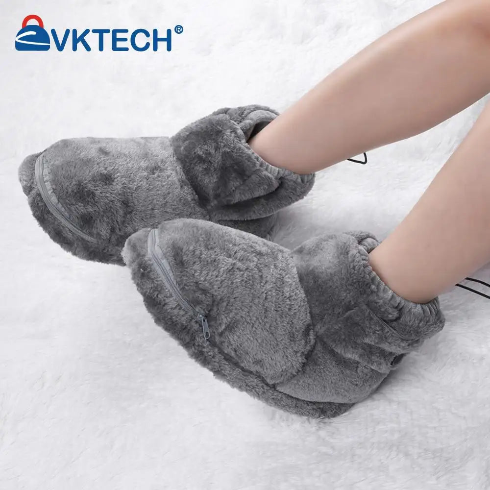USB Heater Foot Shoes Winter Warm Snow Boots