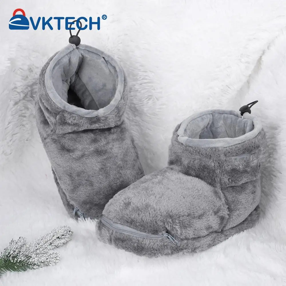 USB Heater Foot Shoes Winter Warm Snow Boots