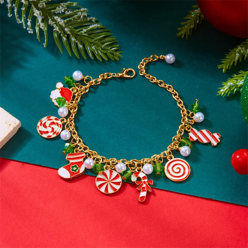 Christmas Charm Bracelets