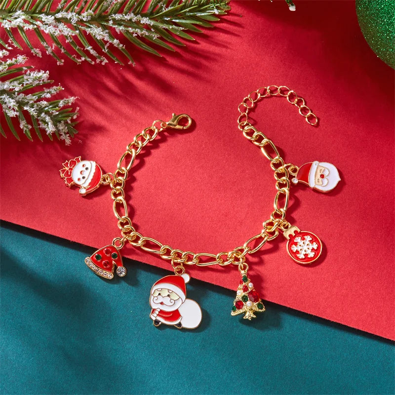 Christmas Charm Bracelets
