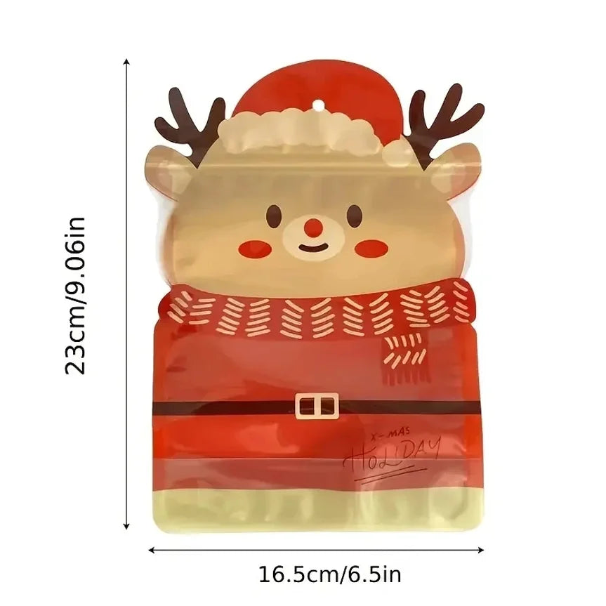 10pcs Christmas Festival Gift Bags