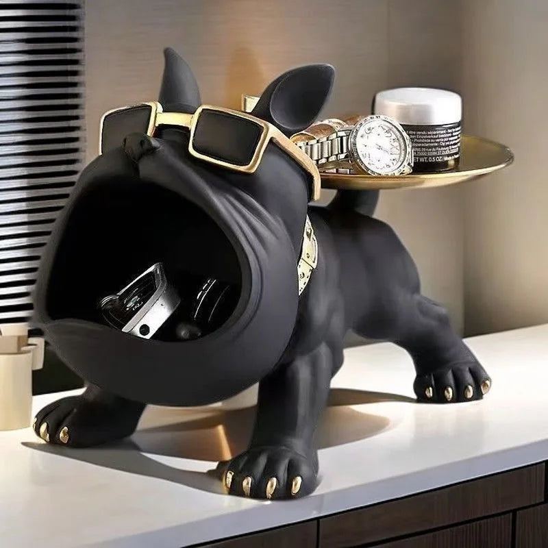 Home Decor Bulldog Figurine Dog Statue
