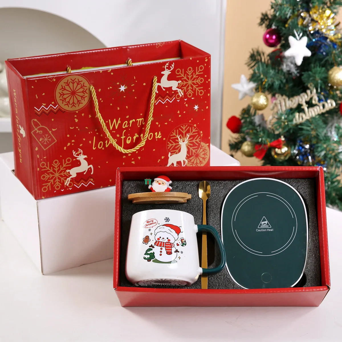 Mug with Warmer Gift Box