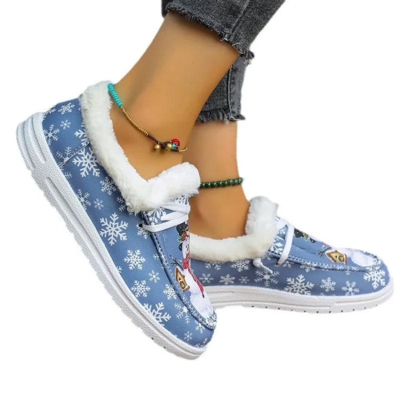 Winter Christmas Warm Loafers