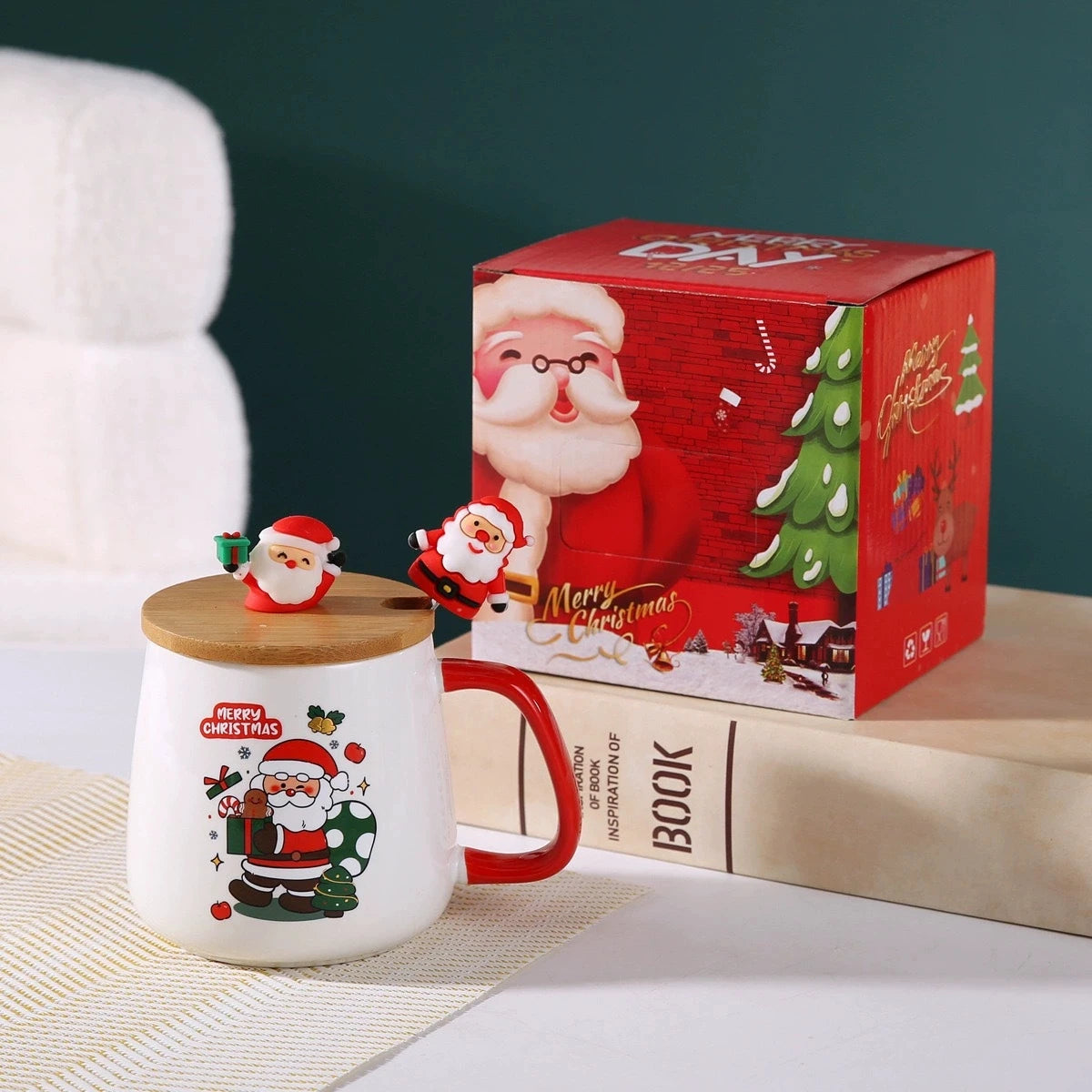 Christmas Gift Ceramic Mug Set