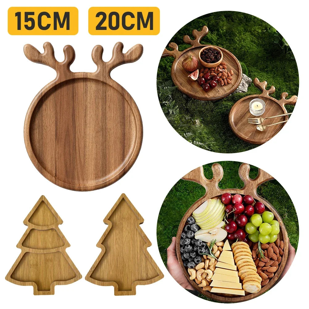 Christmas Elk Tree Appetizer Platter