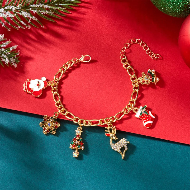 Christmas Charm Bracelets