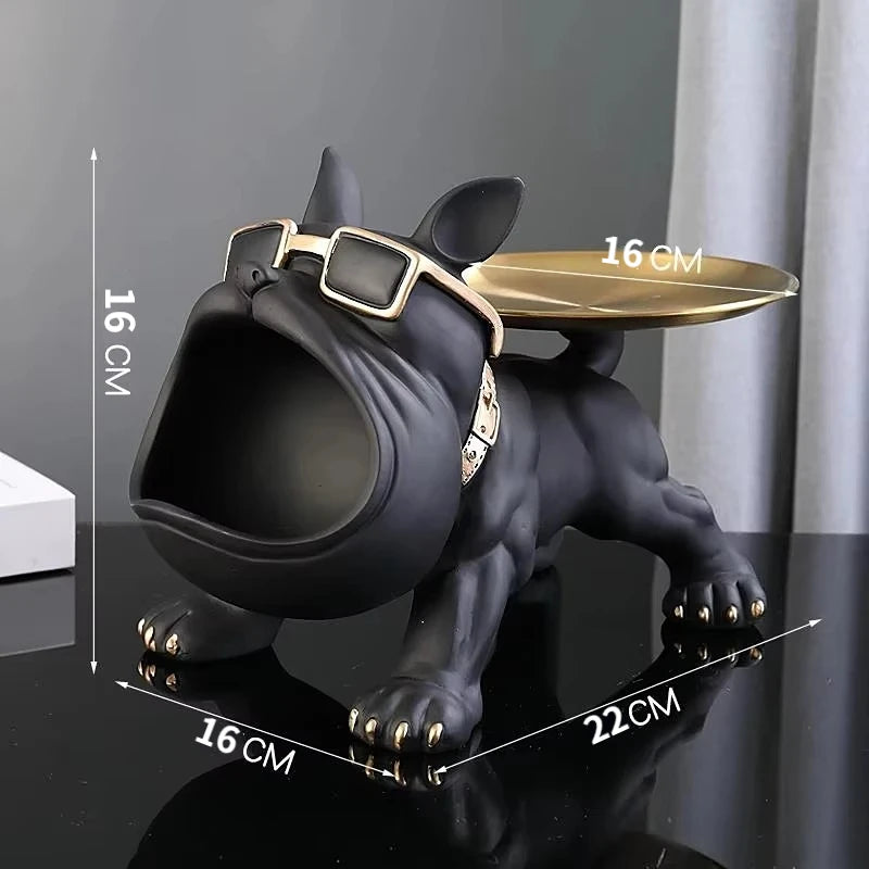Home Decor Bulldog Figurine Dog Statue