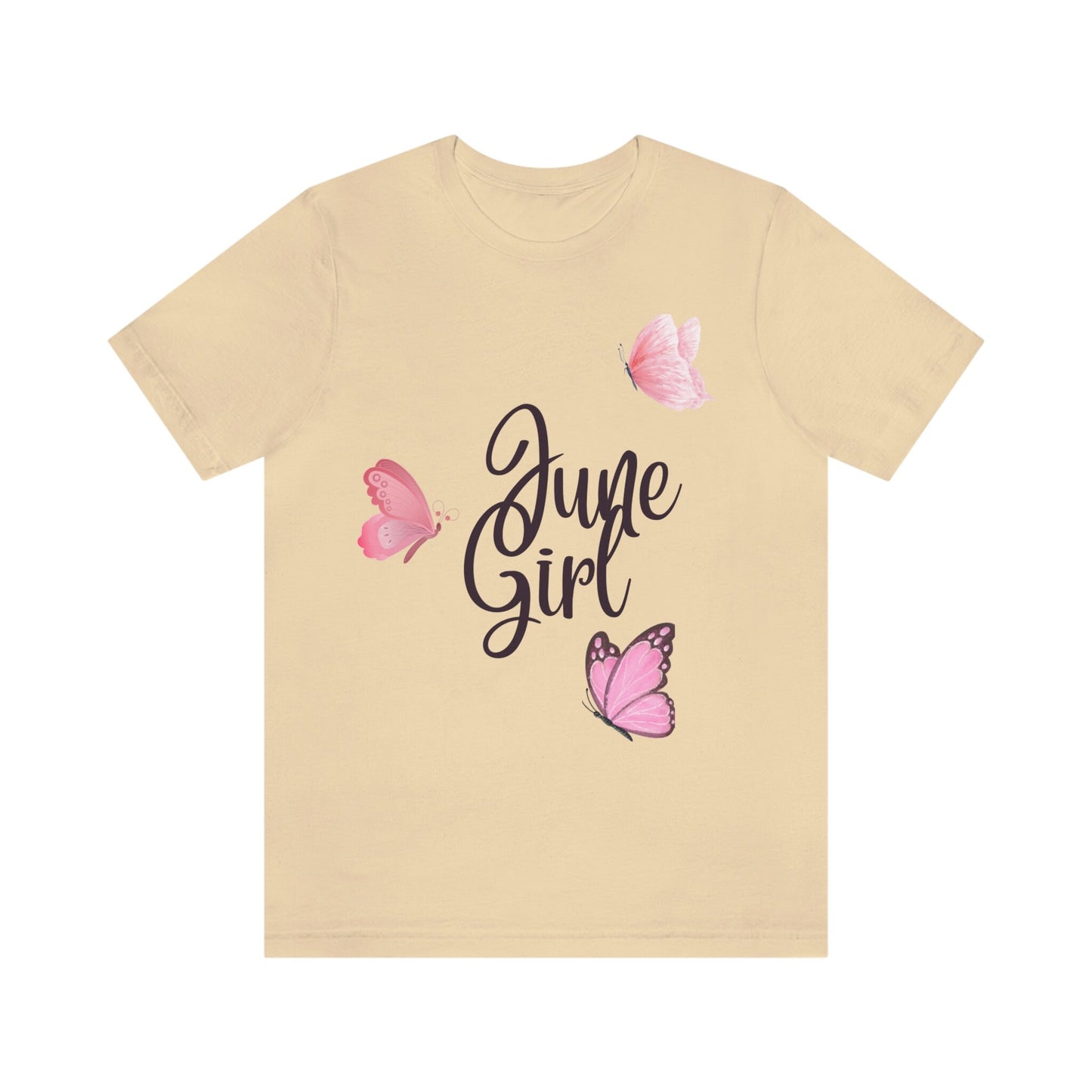 June Girl T-shirt/June Birthday Customized T-shirt/Girls Trip/Birthday Present/Born In June/Wife Gift/June Queen/Appreciation