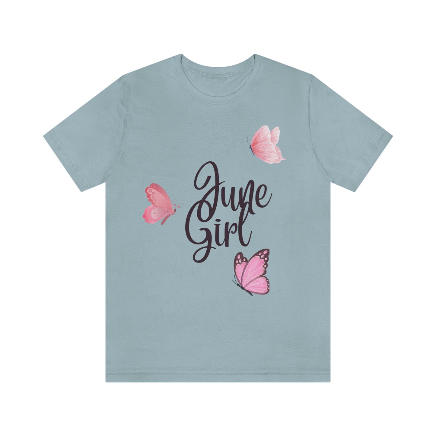 June Girl T-shirt/June Birthday Customized T-shirt/Girls Trip/Birthday Present/Born In June/Wife Gift/June Queen/Appreciation