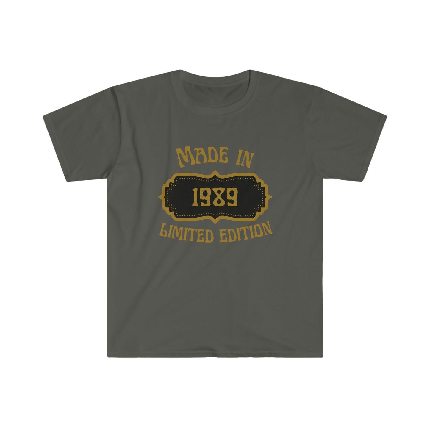 Limited Edition 1989 Unisex T-Shirt/34th Birthday Present/Personalized T-shirt/Birthday Gift Idea/Customized Year T-shirt/Party