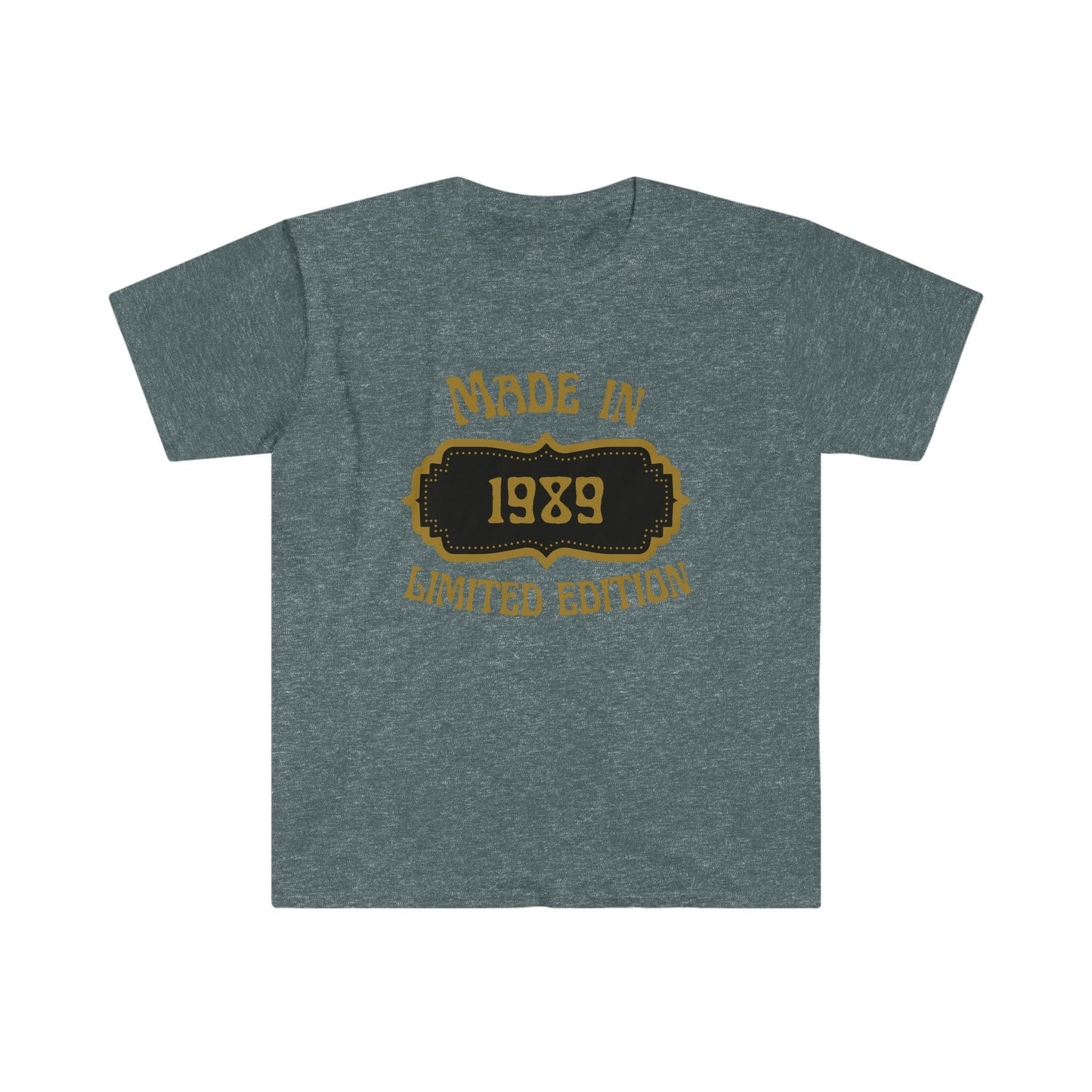 Limited Edition 1989 Unisex T-Shirt/34th Birthday Present/Personalized T-shirt/Birthday Gift Idea/Customized Year T-shirt/Party