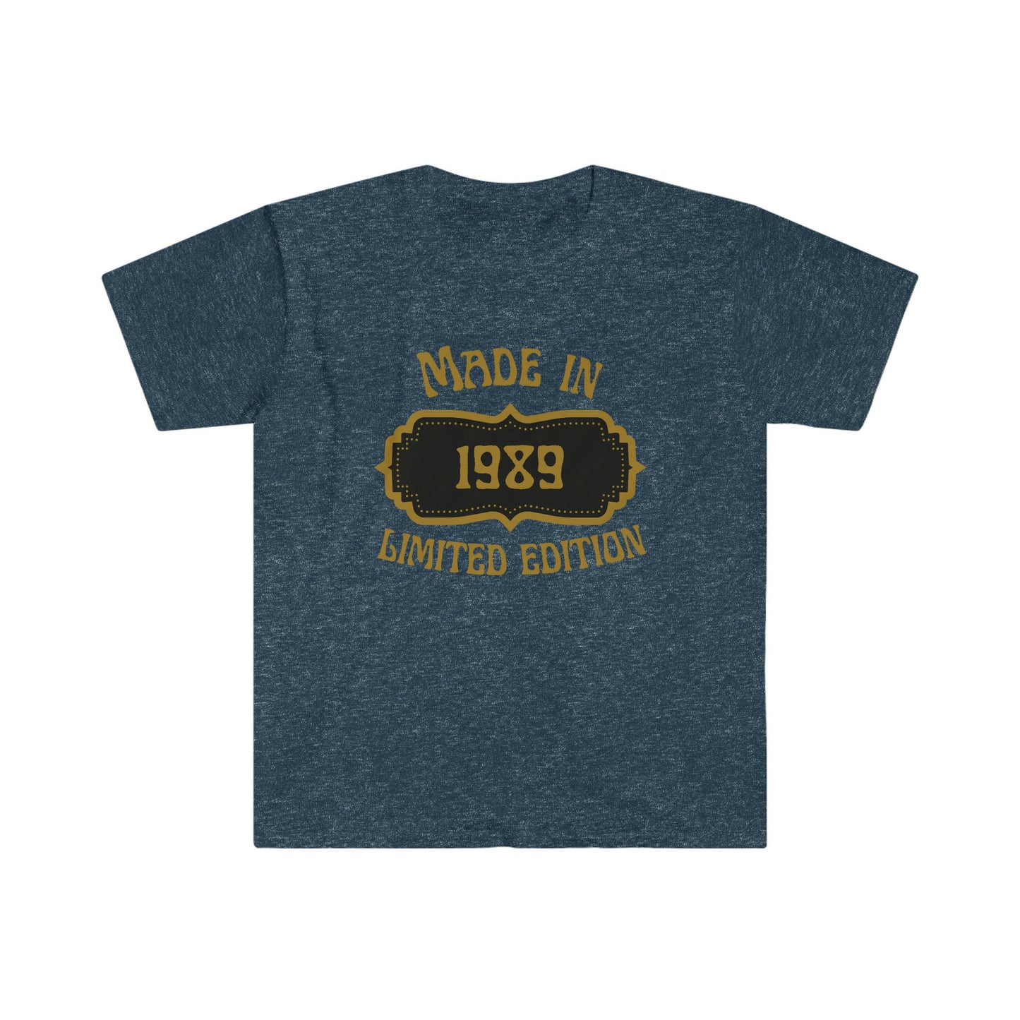 Limited Edition 1989 Unisex T-Shirt/34th Birthday Present/Personalized T-shirt/Birthday Gift Idea/Customized Year T-shirt/Party