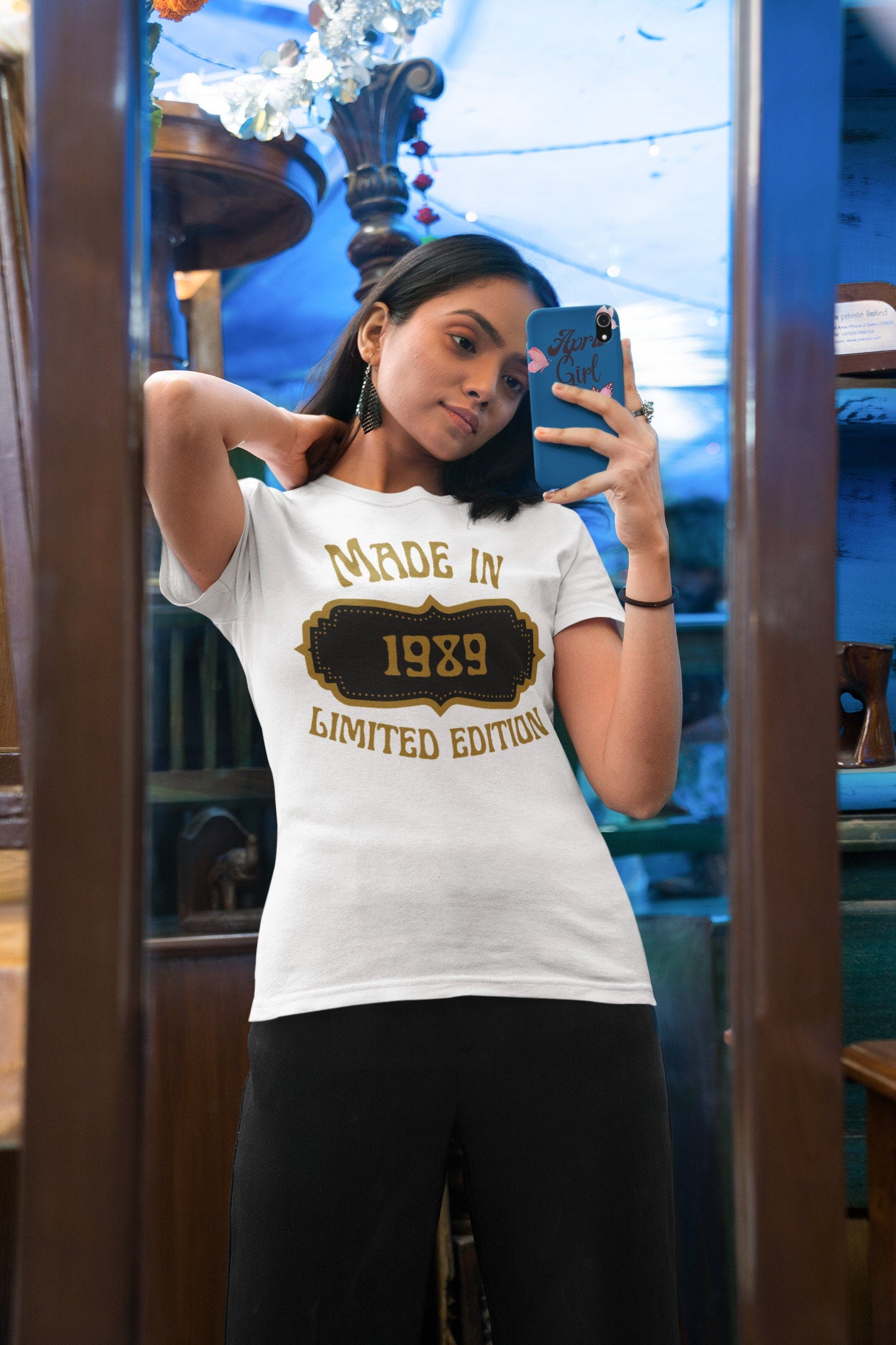 Limited Edition 1989 Unisex T-Shirt/34th Birthday Present/Personalized T-shirt/Birthday Gift Idea/Customized Year T-shirt/Party