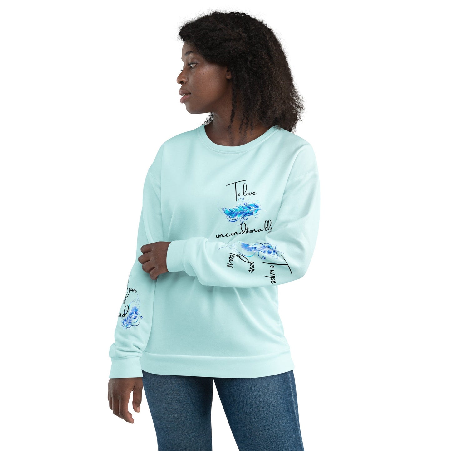 Mama Is Always There Personalized Sweatshirt