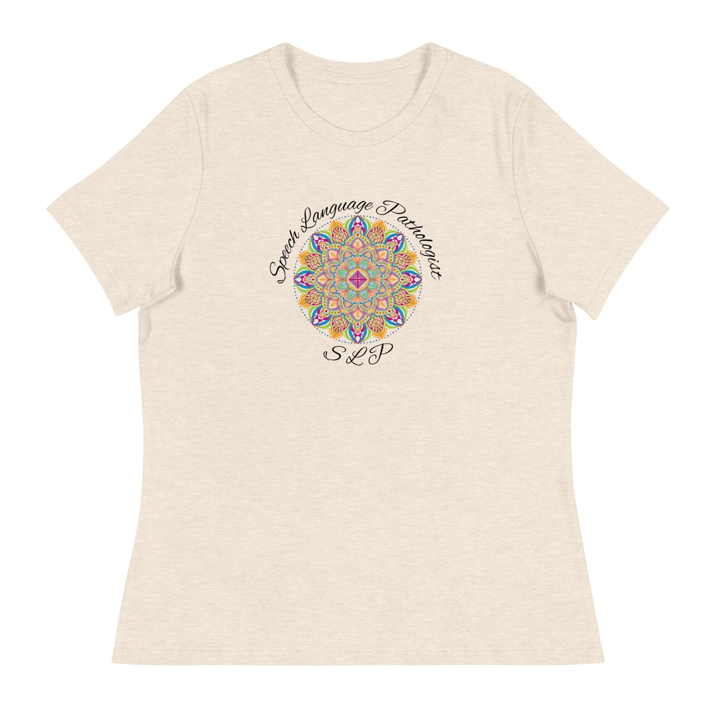 SLP T-shirt/Speech Language Pathologist Women's Relaxed T-Shirt/SLP Christmas Gift Idea/SLP Birthday Present/Trending Now Slp Gift
