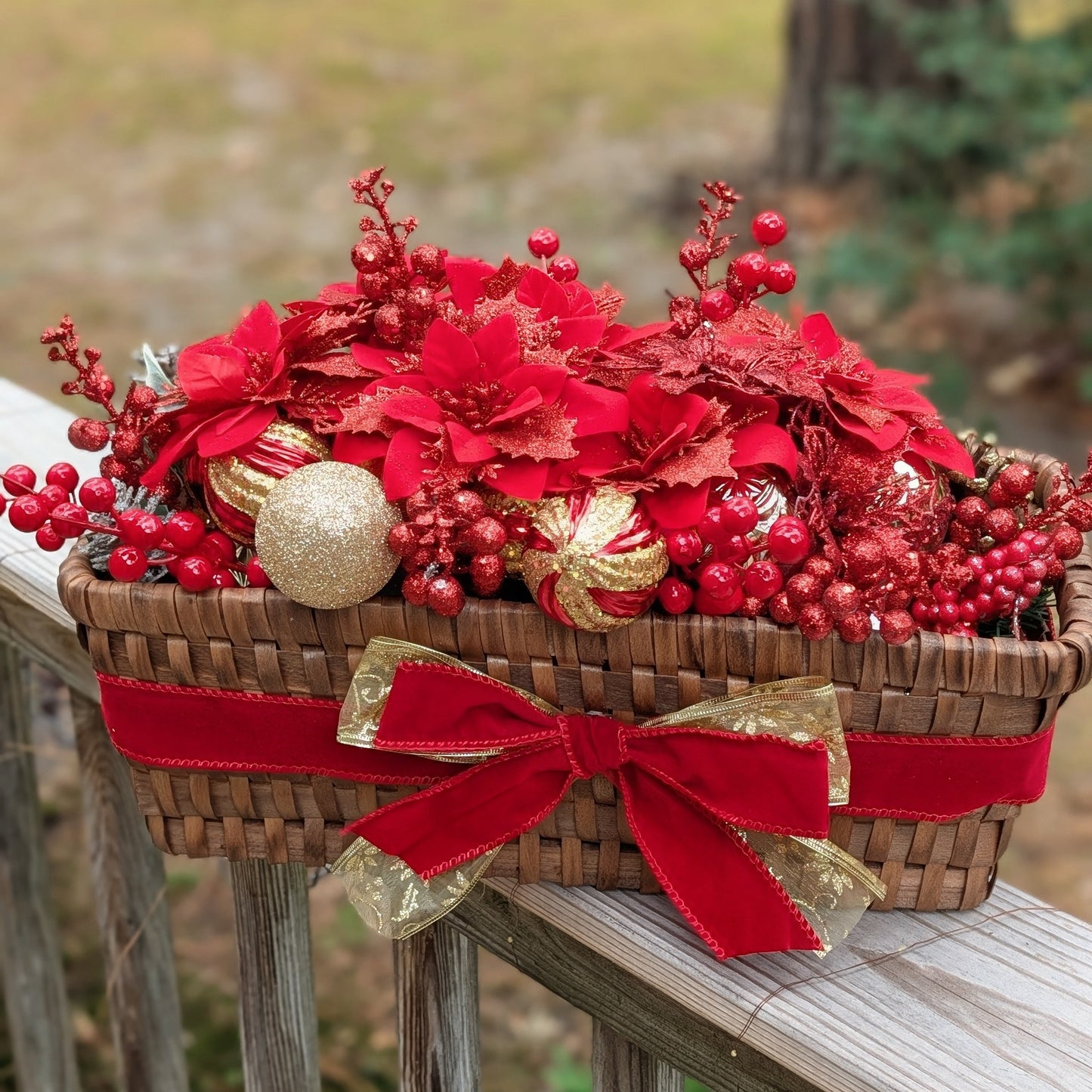 Holiday Glow Basket