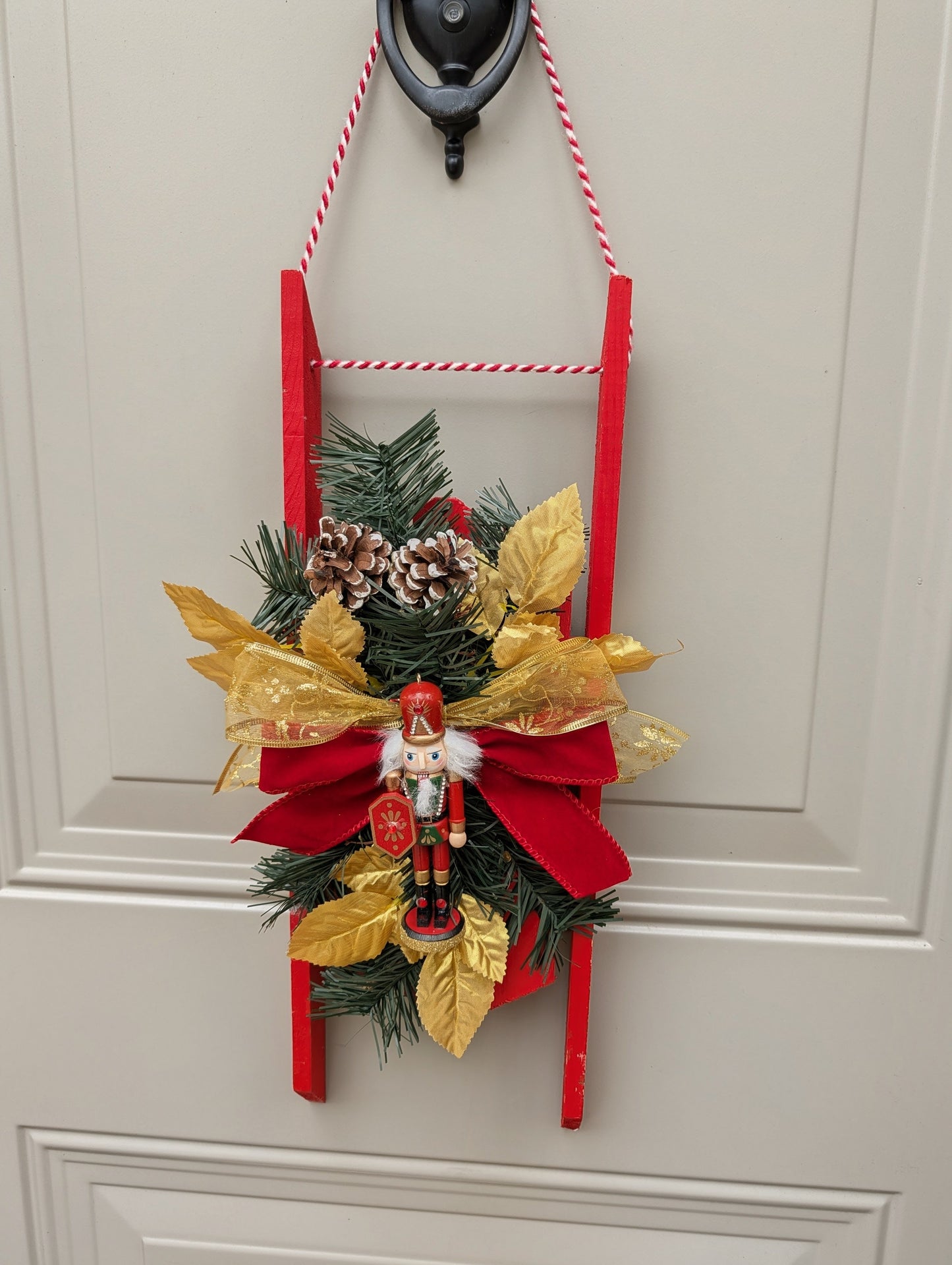 Nutcracker Ladder Door Decoration