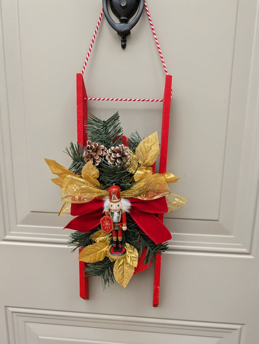 Nutcracker Ladder Door Decoration