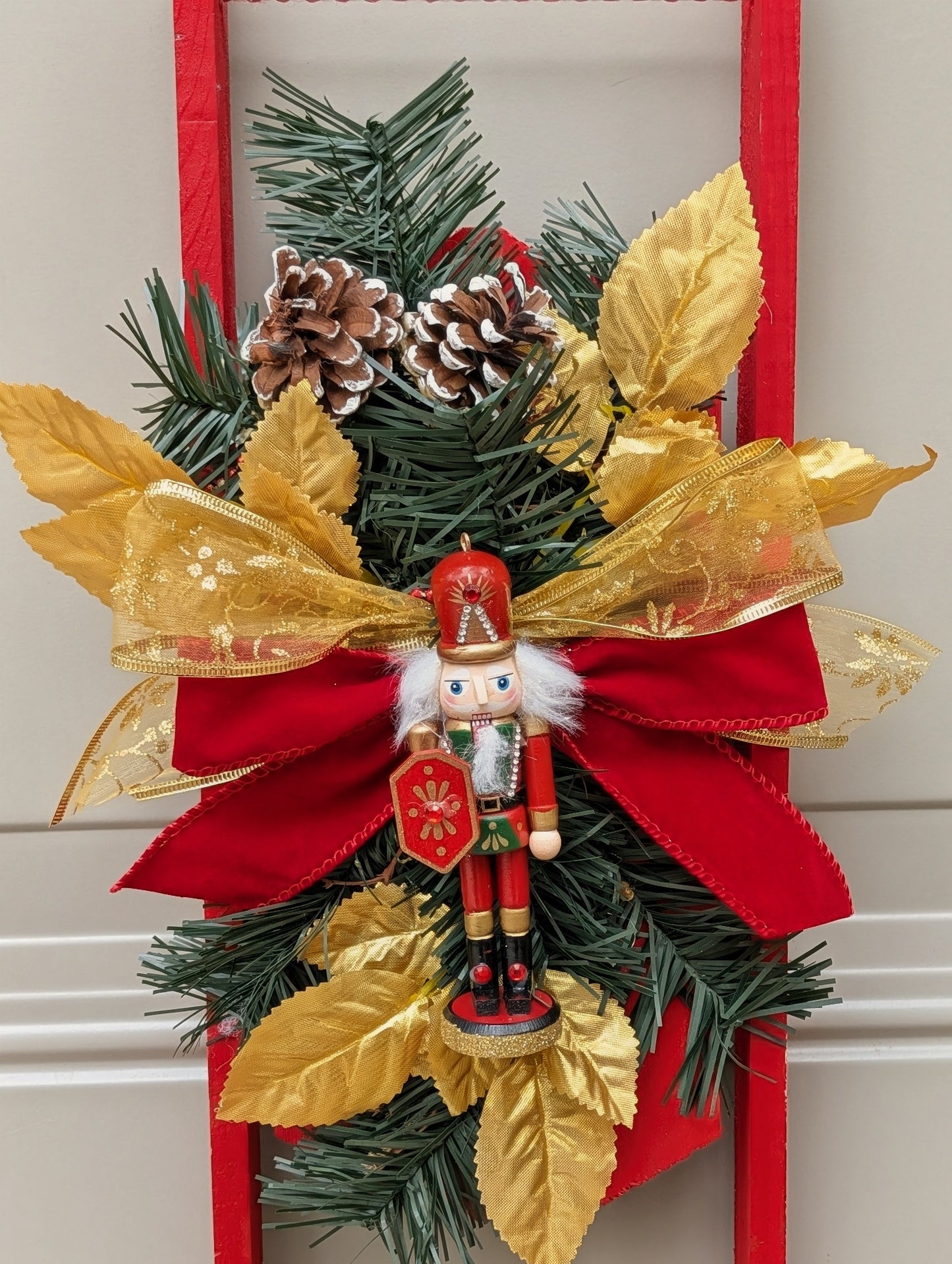 Nutcracker Ladder Door Decoration