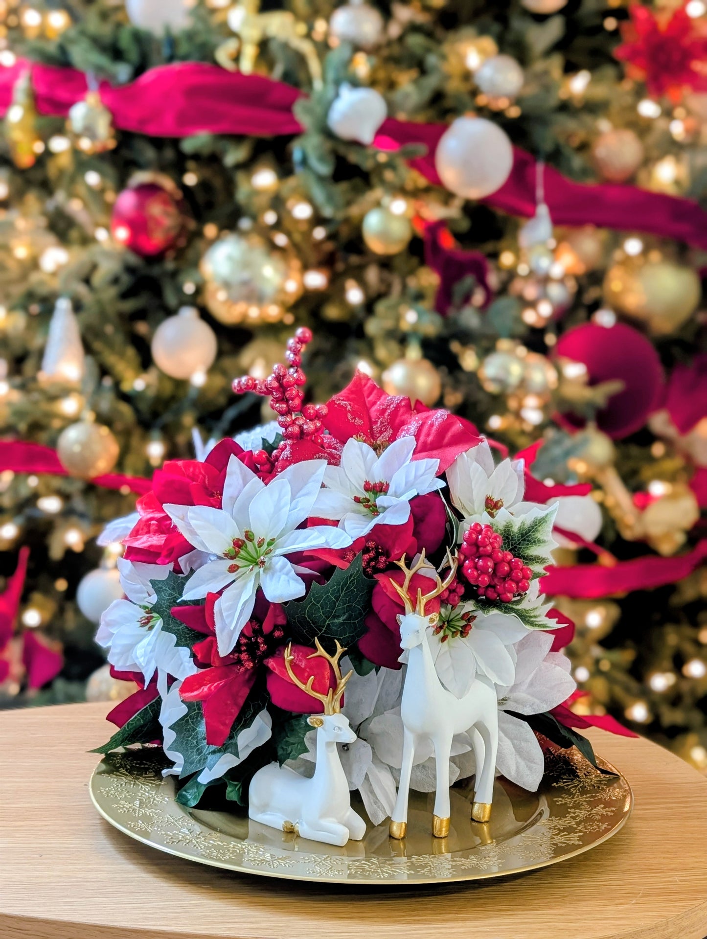 Merry and Bright Poinsettia