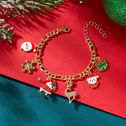 Christmas Charm Bracelets