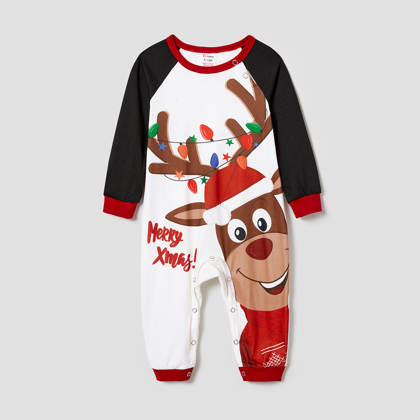 Reindeer Christmas Matching Family Pajamas