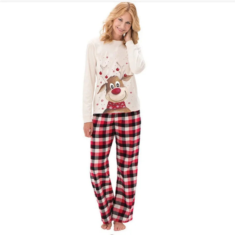 Christmas Family Matching Pajamas Rudolph