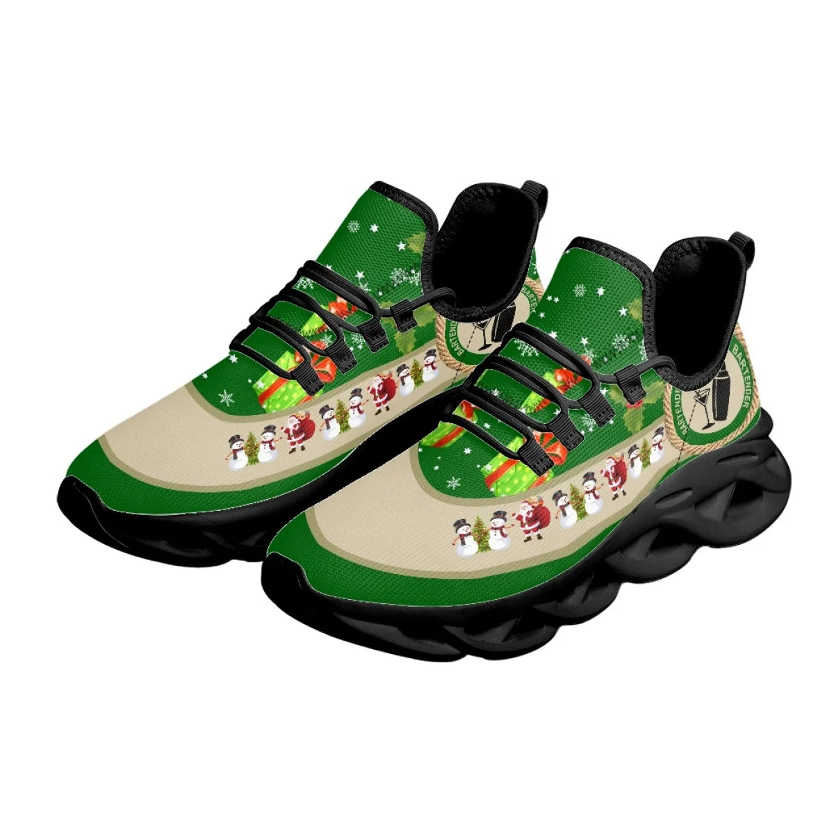 Women Christmas Running Shoes