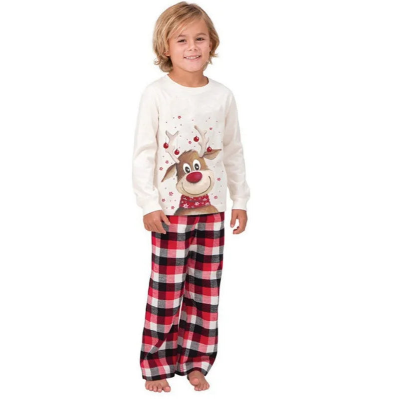 Christmas Family Matching Pajamas Rudolph