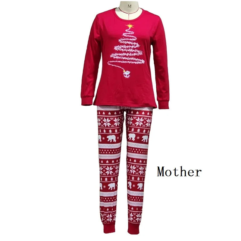Christmas Tree Family Matching Pajamas Outfits