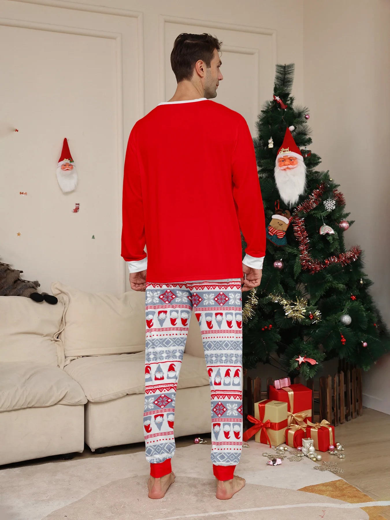 Christmas Pajama Set Santa Claus
