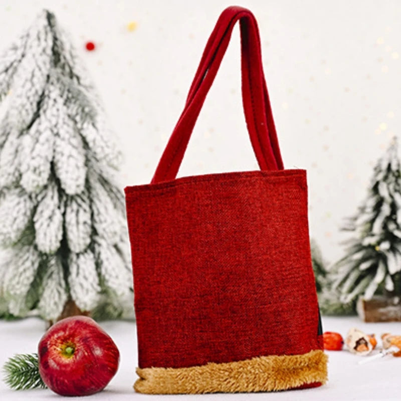 1-20 PCS Christmas Gift Bags Handbags Tote Bags