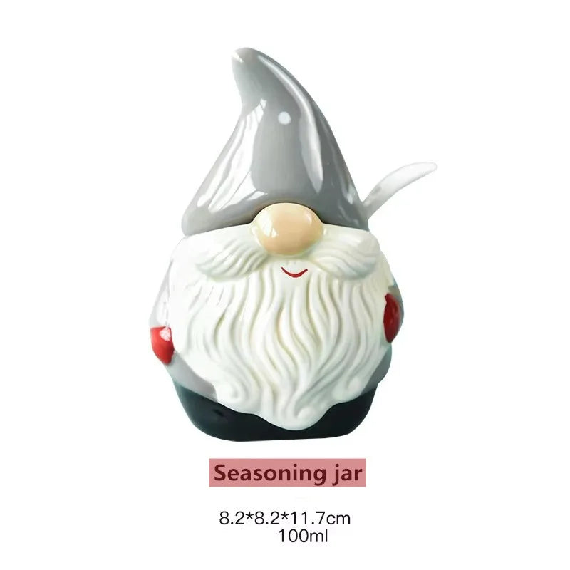 Nordic Santa Claus Christmas Tableware Gift