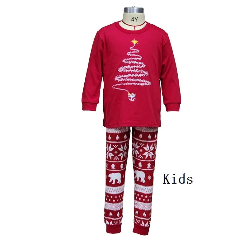 Christmas Tree Family Matching Pajamas Outfits
