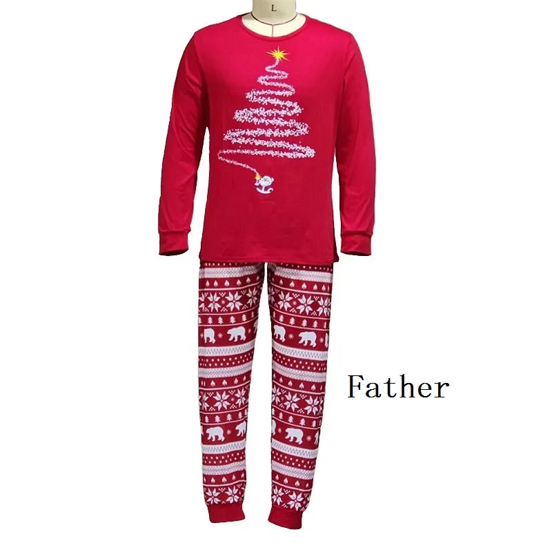 Christmas Tree Family Matching Pajamas Outfits