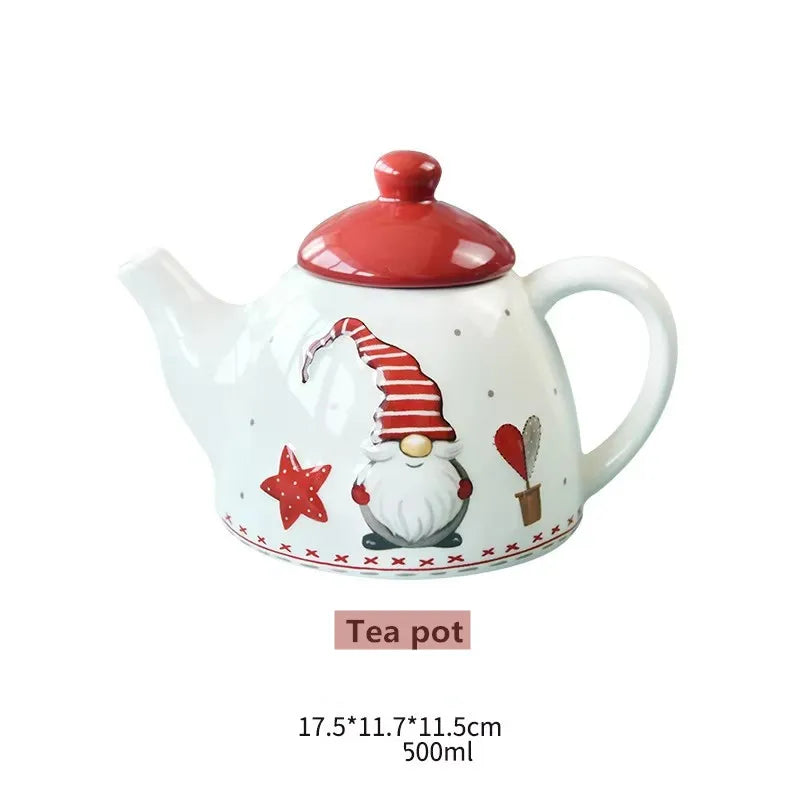 Nordic Santa Claus Christmas Tableware Gift