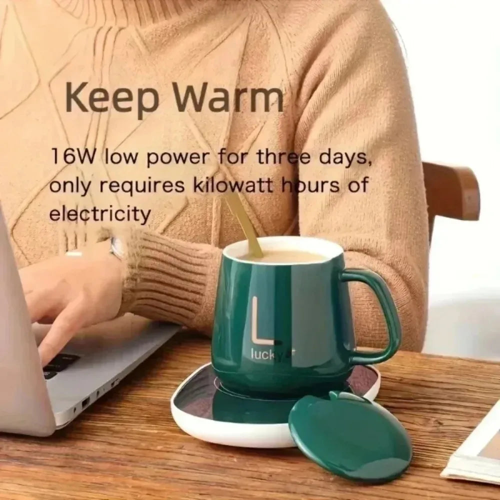 Mug Christmas Gift Set with Warmer